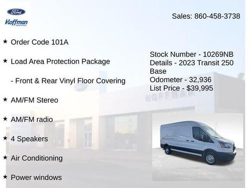 2023 Ford Transit-250 Base
