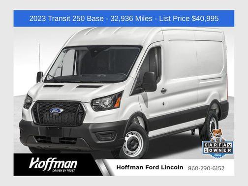 Oxford White 2023 Ford Transit-250 Base