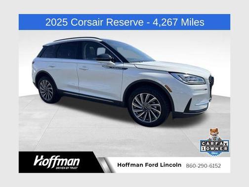 Pristine White Metallic Tri-Coat 2025 Lincoln Corsair Reserve
