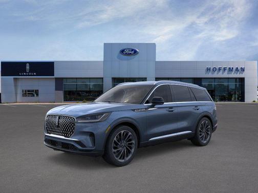 Whisper Blue Metallic Clearcoat 2026 Lincoln Aviator Reserve AWD