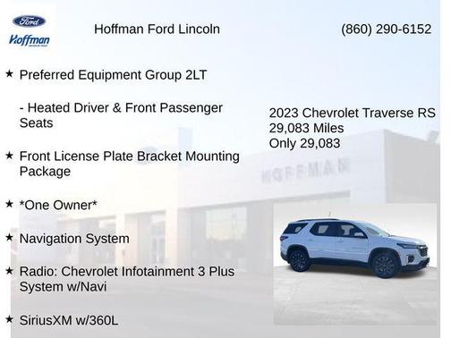 2023 Chevrolet Traverse RS