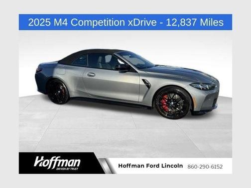 Skyscraper Grey Metallic 2025 BMW M4 Competition xDrive