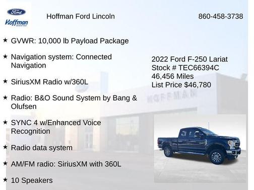 2022 Ford F-250 Lariat