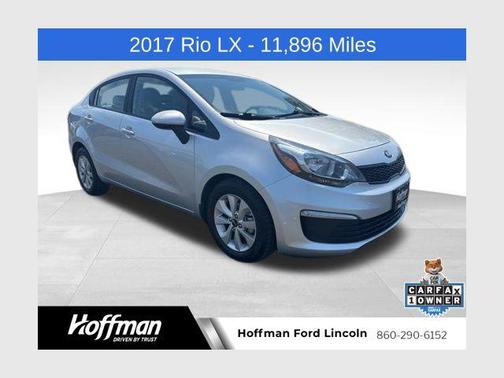 Bright Silver 2017 Kia Rio LX