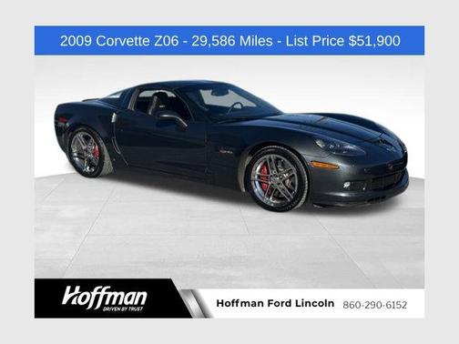 Cyber Gray Metallic 2009 Chevrolet Corvette Z06