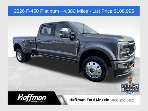 Carbonized Gray Metallic 2026 Ford F-450 Platinum