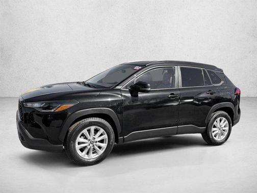 Jet Black 2022 Toyota Corolla Cross LE