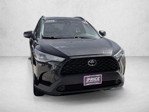 Jet Black 2022 Toyota Corolla Cross LE