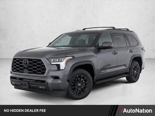 Magnetic Gray Metallic 2024 Toyota Sequoia Platinum