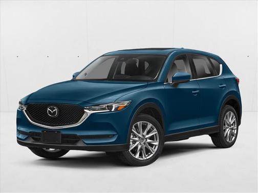 Deep Crystal Blue Mica 2021 Mazda CX-5 Grand Touring Reserve