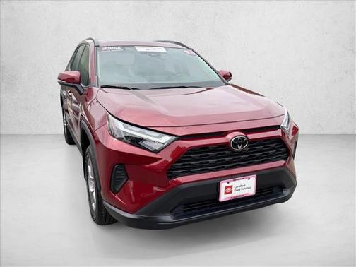 Ruby Flare Pearl 2025 Toyota RAV4 XLE
