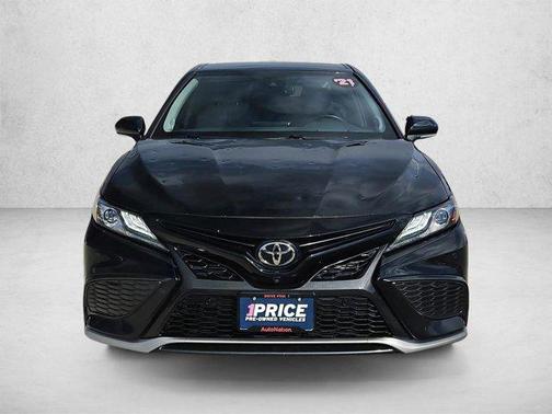 Midnight Black Metallic 2021 Toyota Camry XSE