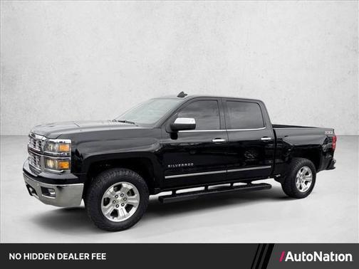 Black 2015 Chevrolet Silverado 1500 LTZ