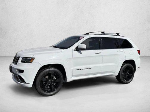 Bright White Clearcoat 2016 Jeep Grand Cherokee High Altitude