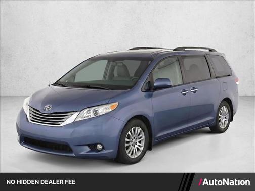 Shoreline Blue Pearl 2014 Toyota Sienna XLE