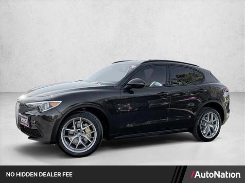 Basalto Brown Metallic 2018 Alfa Romeo Stelvio Ti Sport