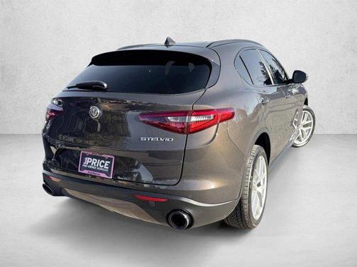 Basalto Brown Metallic 2018 Alfa Romeo Stelvio Ti Sport
