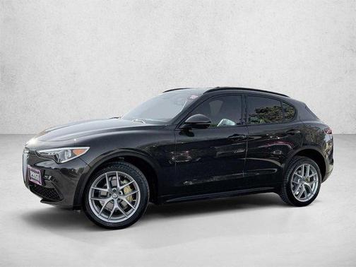Basalto Brown Metallic 2018 Alfa Romeo Stelvio Ti Sport