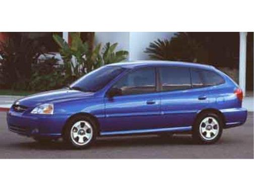 Midnight Black 2003 Kia Rio Cinco