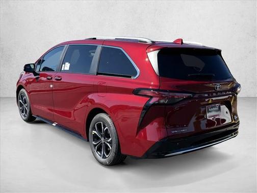 Ruby Flare Pearl 2026 Toyota Sienna Platinum