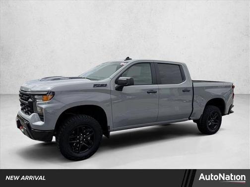 Slate Gray Metallic 2024 Chevrolet Silverado 1500 Custom Trail Boss