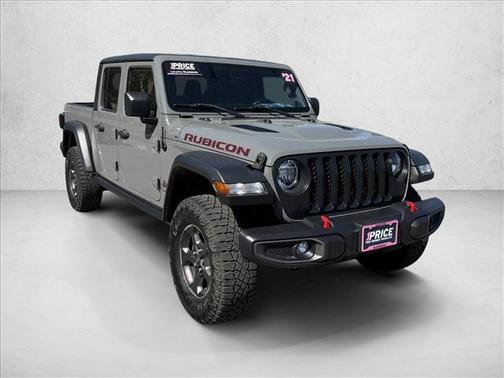 Sting-Gray Clearcoat 2021 Jeep Gladiator Rubicon