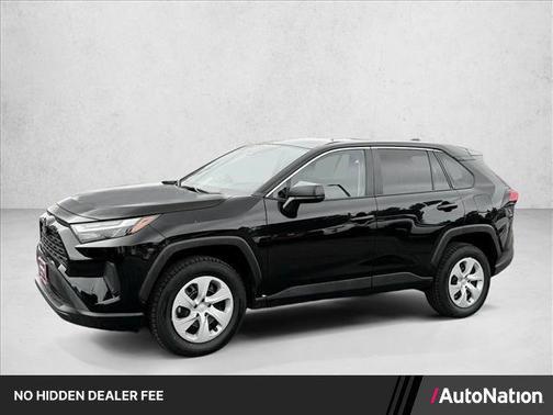 Midnight Black Metallic 2024 Toyota RAV4 LE