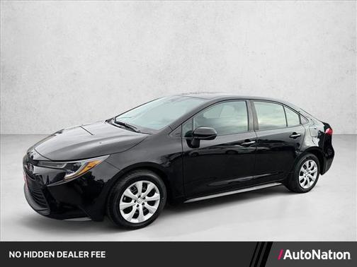 Midnight Black Metallic 2024 Toyota Corolla LE