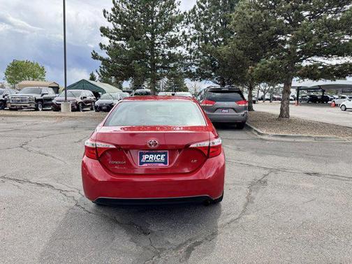 Barcelona Red Metallic 2016 Toyota Corolla LE