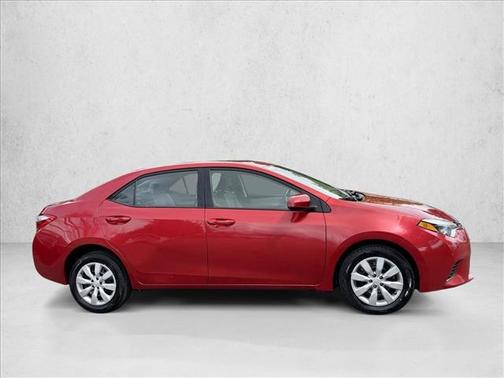 Barcelona Red Metallic 2016 Toyota Corolla LE