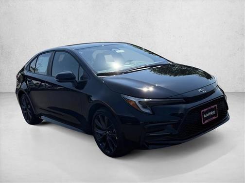 Midnight Black Metallic 2026 Toyota Corolla SE