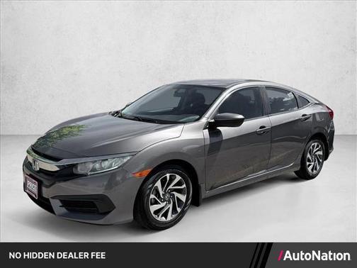 Modern Steel Metallic 2016 Honda Civic EX