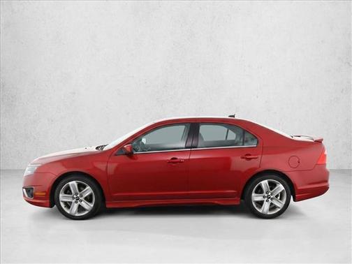Red Candy Metallic Tinted 2011 Ford Fusion Sport