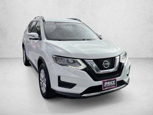 Glacier White 2017 Nissan Rogue SV