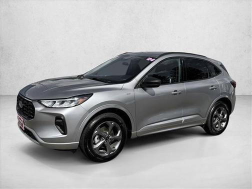 Iconic Silver Metallic 2024 Ford Escape ST-Line