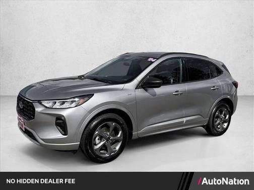 Iconic Silver Metallic 2024 Ford Escape ST-Line