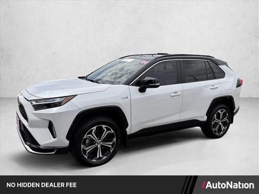 Wind Chill Pearl/Midnight Black Metallic 2024 Toyota RAV4 Prime XSE