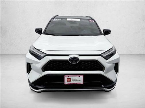 Wind Chill Pearl/Midnight Black Metallic 2024 Toyota RAV4 Prime XSE
