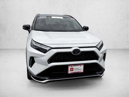 Wind Chill Pearl/Midnight Black Metallic 2024 Toyota RAV4 Prime XSE