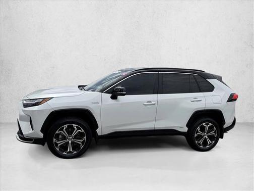 Wind Chill Pearl/Midnight Black Metallic 2024 Toyota RAV4 Prime XSE