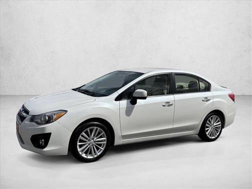 Satin White Pearl 2013 Subaru Impreza 2.0i Limited