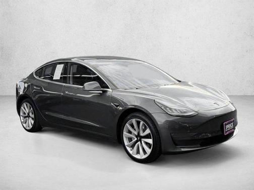 Silver/Gray 2018 Tesla Model 3 Long Range