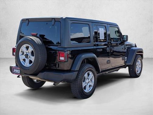 Black Clearcoat 2021 Jeep Wrangler Unlimited Sport
