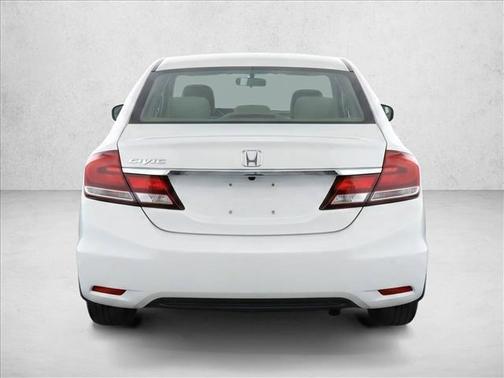 White Orchid Pearl 2013 Honda Civic EX-L
