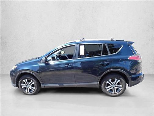 Galactic Aqua Mica 2017 Toyota RAV4 LE