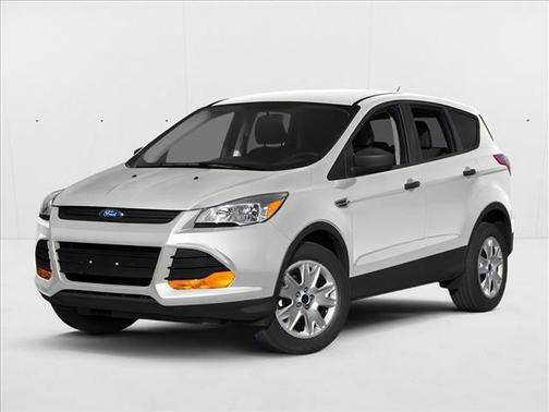 White Platinum Tricoat 2014 Ford Escape Titanium