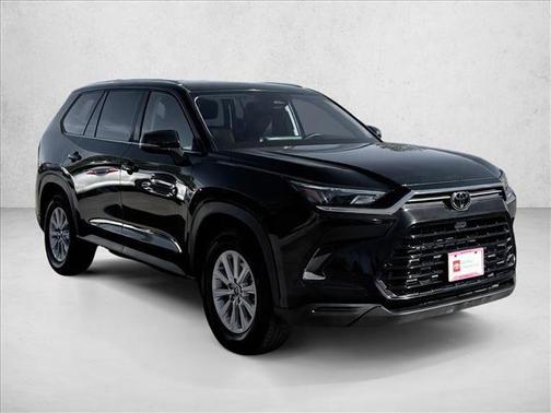Midnight Black Metallic 2025 Toyota Grand Highlander XLE