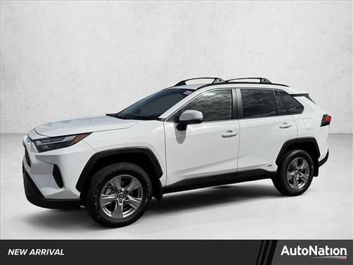 Ice Cap 2025 Toyota RAV4 Hybrid LE