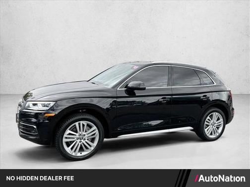 Mythos Black Metallic 2018 Audi Q5 2.0T Tech Premium