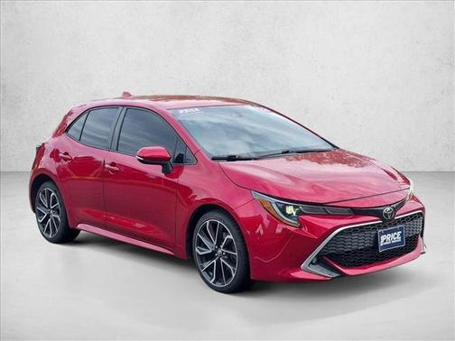Finish Line Red 2022 Toyota Corolla XSE